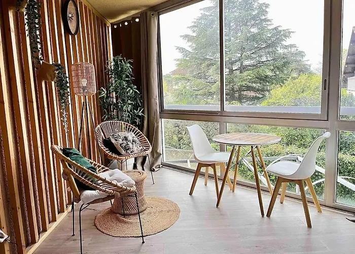 The Jungle Studio, Loggia & Parking Dans Residence